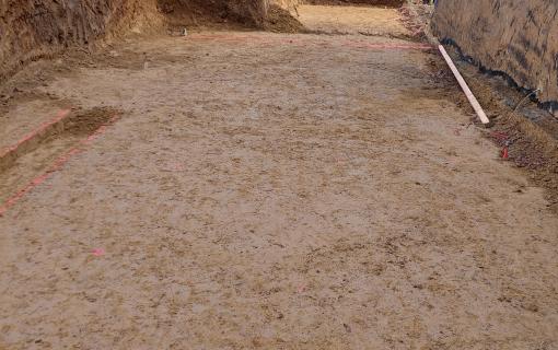 Terrassement pour agrandissement